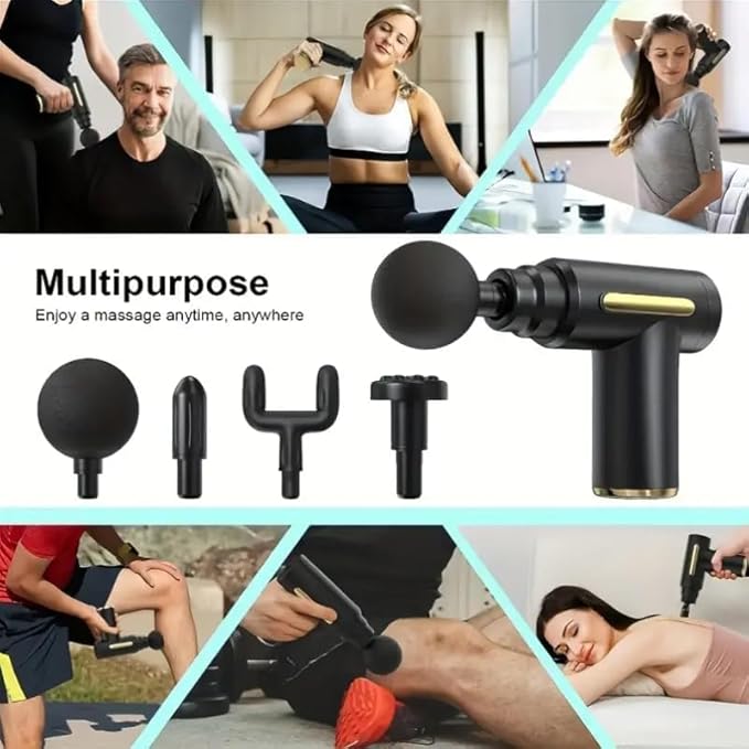 RapidRelief™ Mini Massager Gun for Muscle Relaxation